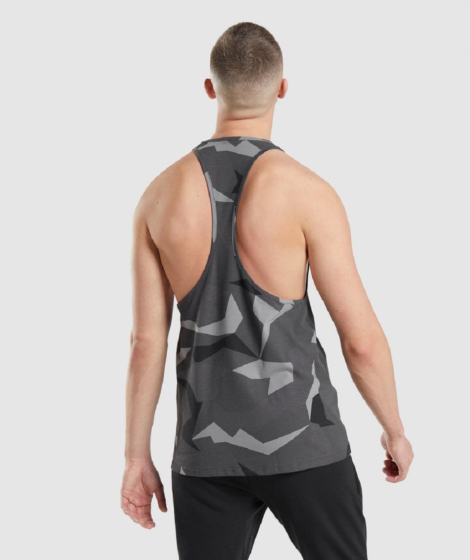 Gymshark Critical Muške Stringers Crne | HR 2554XYU